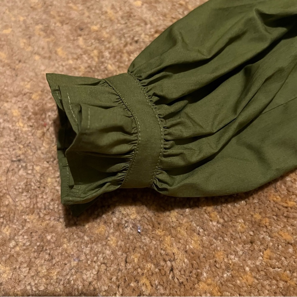 COS Ruffled-cuff Gathered Blouse - Picture 6 of 6
